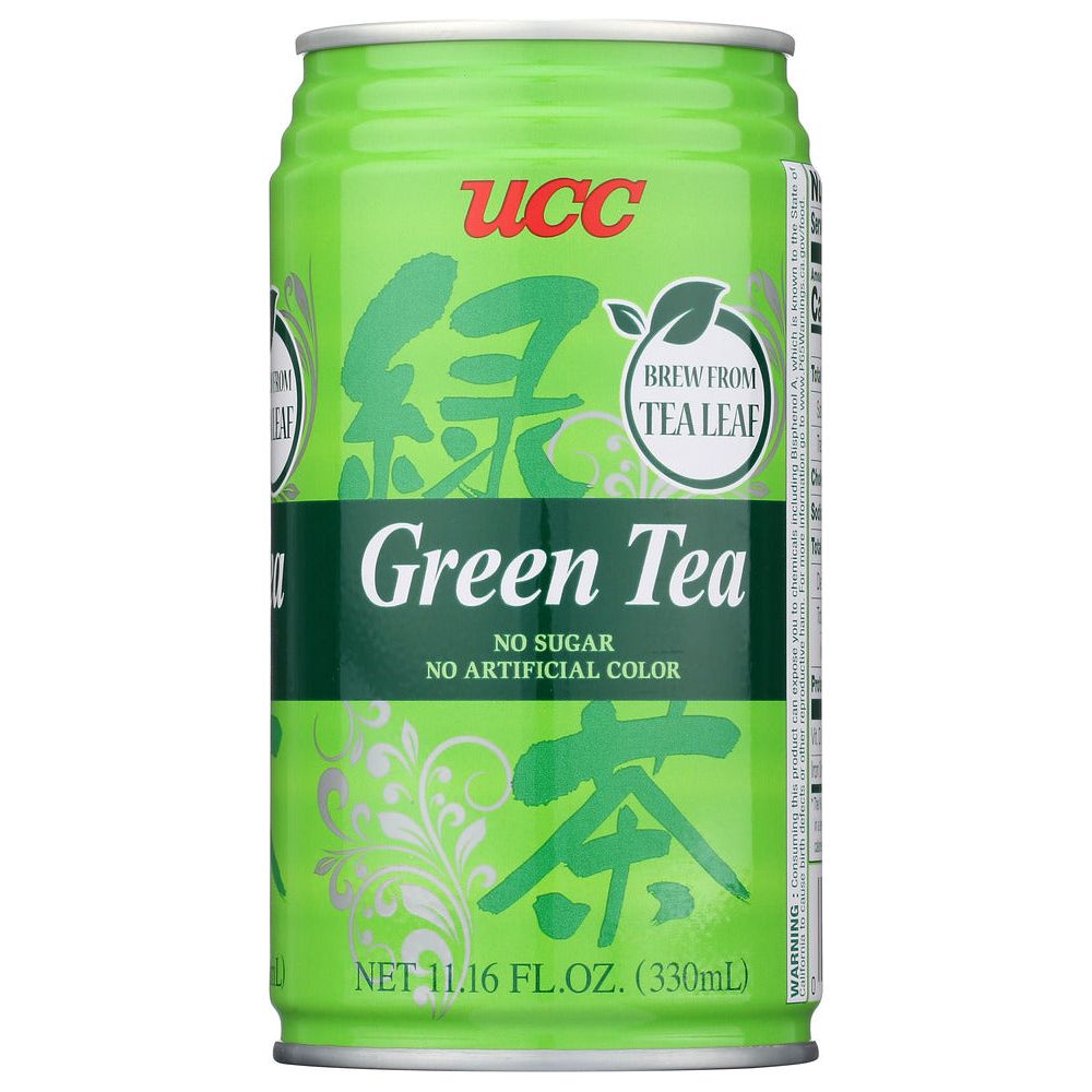 UCC: Green Tea Can, 11.1 fl oz
