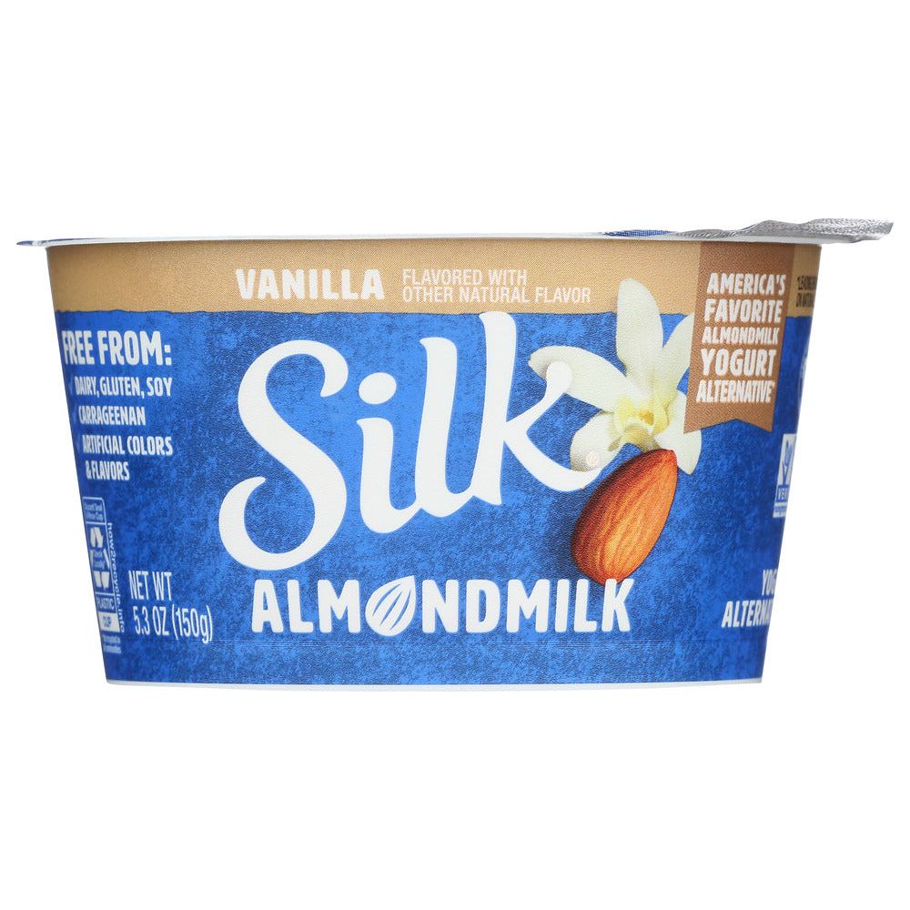 SILK: Almond Dairy Free Yogurt Alternative Vanilla, 5.3 oz