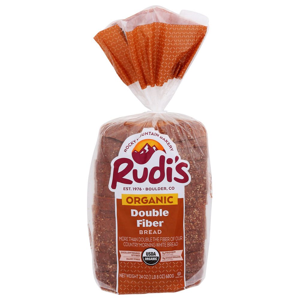 RUDI'S: Organic Double Fiber Bread, 24 oz