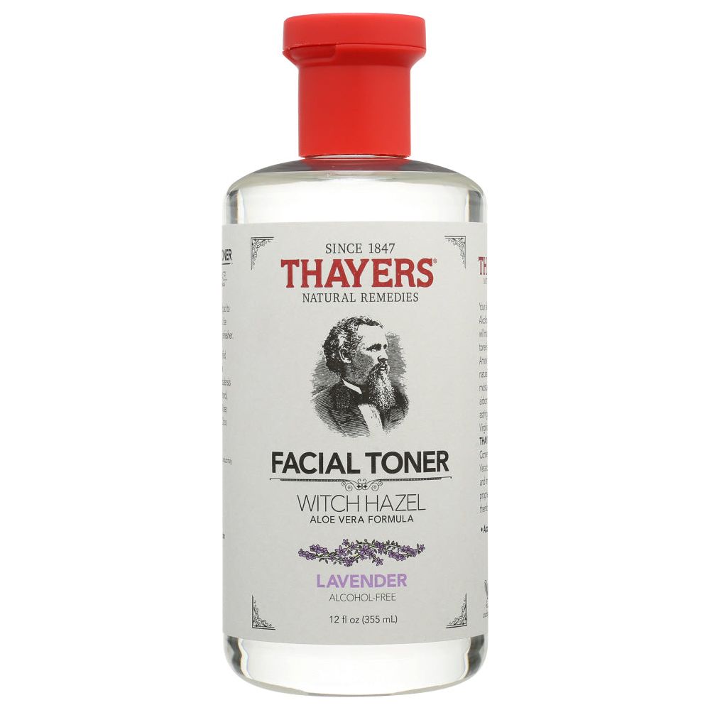 THAYERS: Witch Hazel With Aloe Vera Formula Lavender Alcohol Free Toner, 12 oz