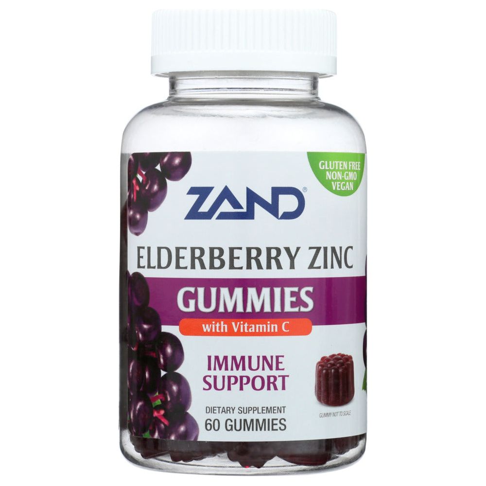 ZAND: Elderberry Zinc Gummies, 60 pc