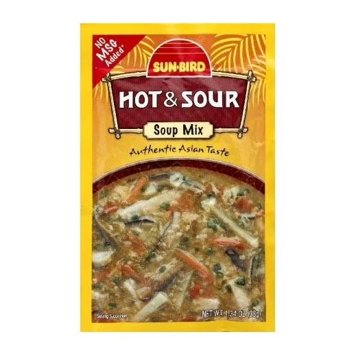 SUNBIRD: Hot and Sour Soup Mix, 1.34 oz