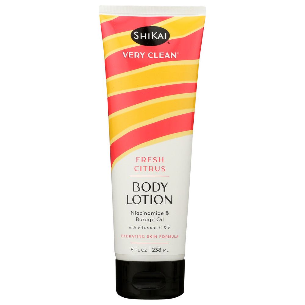 SHIKAI: Very Clean Fresh Citrus Body Lotion, 8 fo