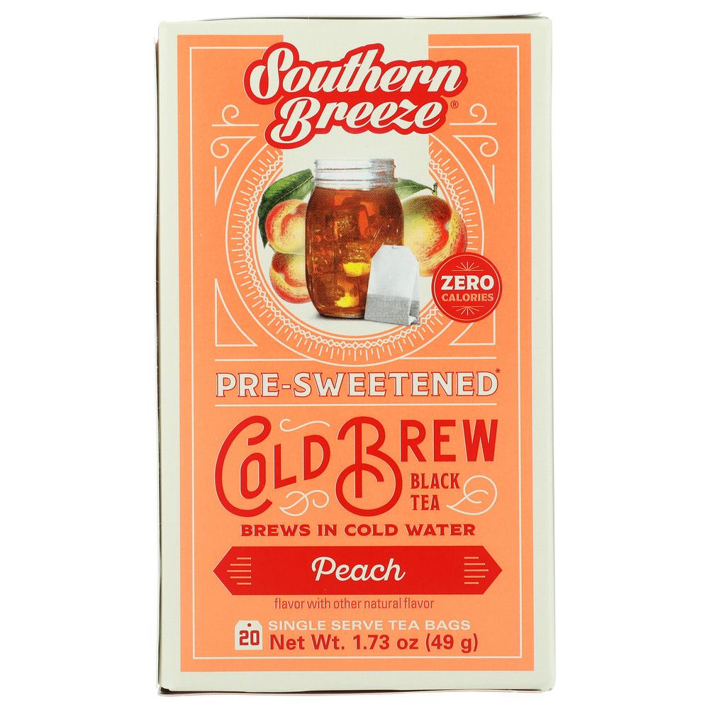 SOUTHERN BREEZE: Peach Cold Brew Tea, 20 bg