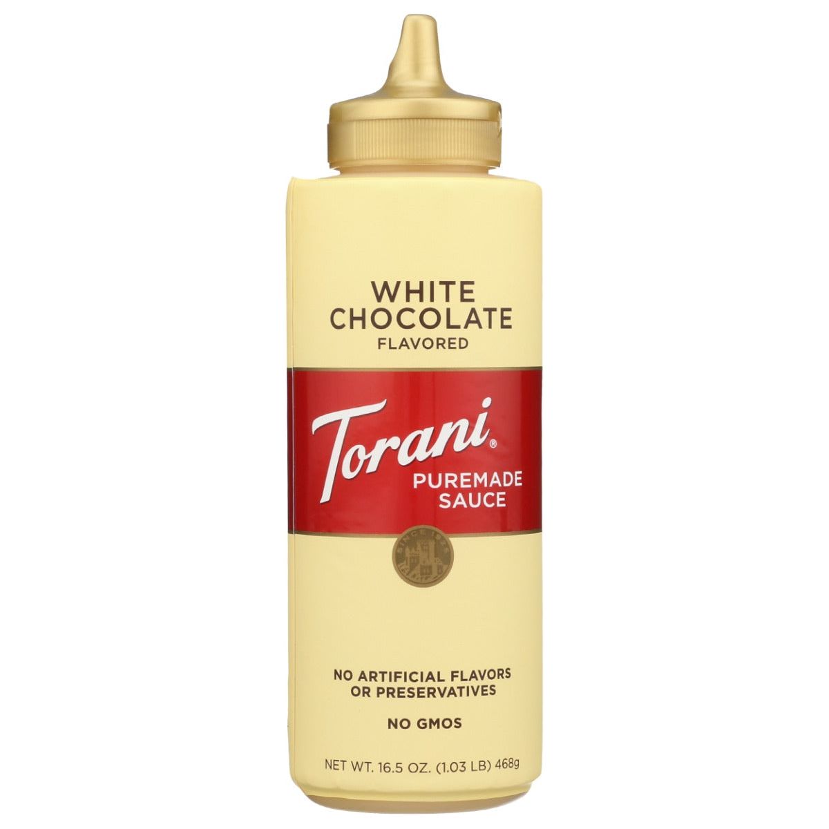 TORANI: White Chocolate Sauce, 16.5 Oz