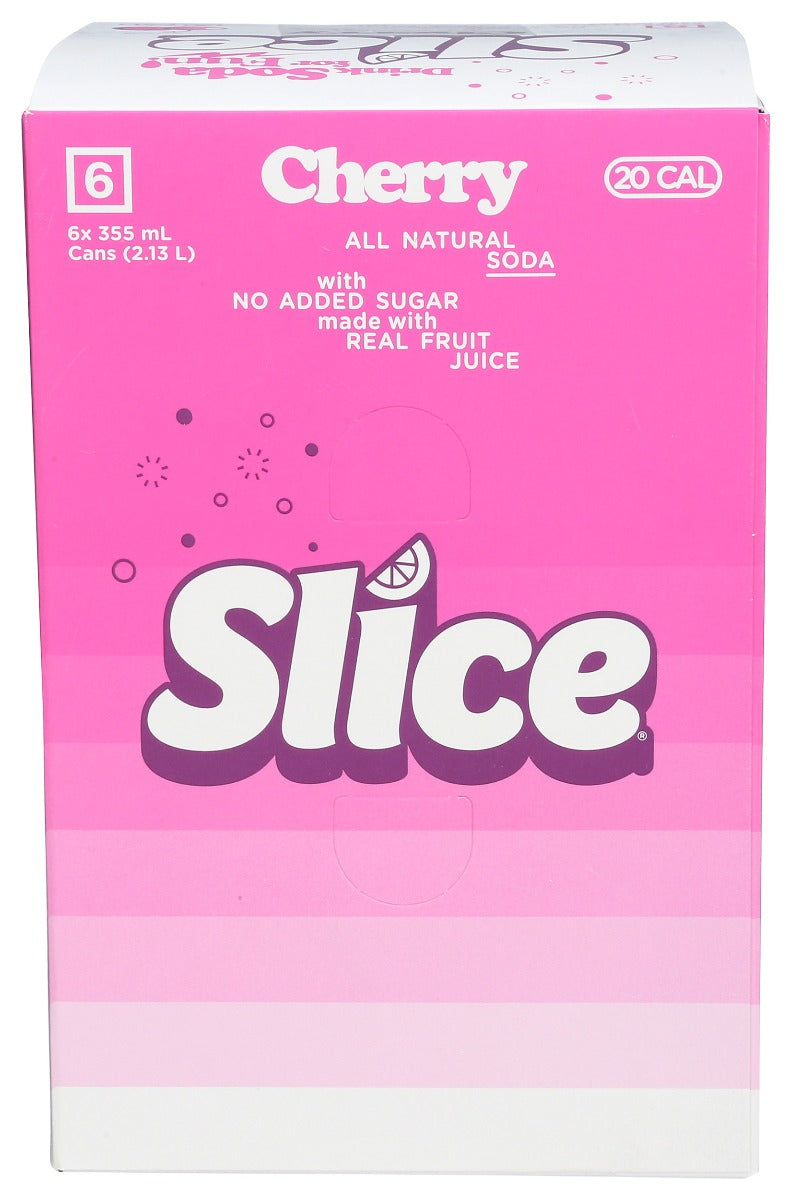 SLICE: Soda Cherry 6pk, 72 fo