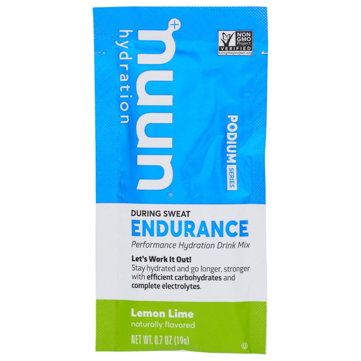 NUUN: Endurance Lemon Lime Pkt, 0.7 oz