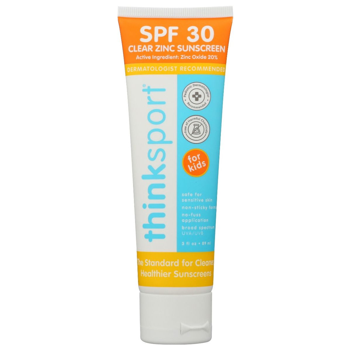 THINK: Sunscreen Kid Spf30 Clear, 3 fo