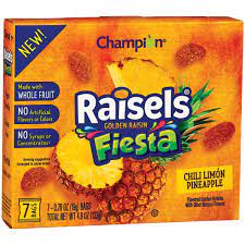 RAISELS: Raisins Golden Chili Lmn, 4.9 oz