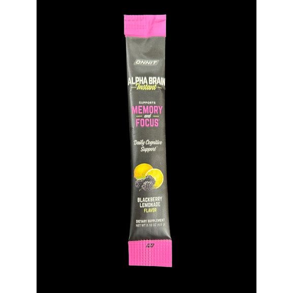 ONNIT: Alpha Brain Blackberry Lemonade 1 CT, 0.16 OZ