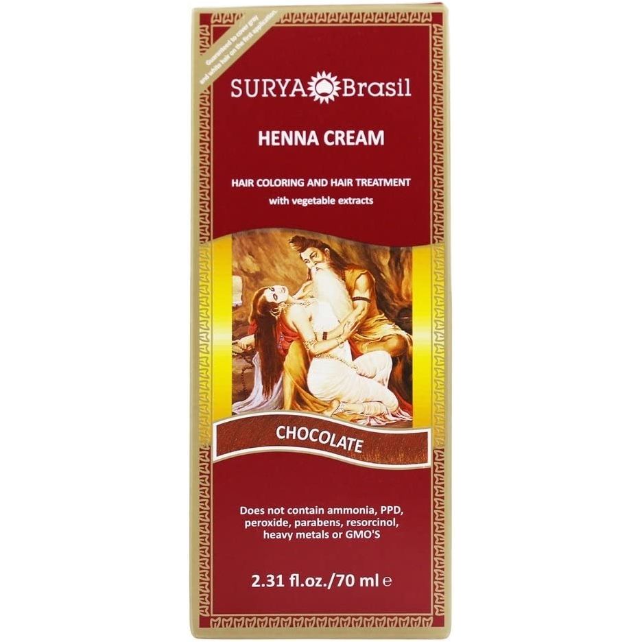 SURYA BRASIL: Hair Color Chocolate, 2.37 fo