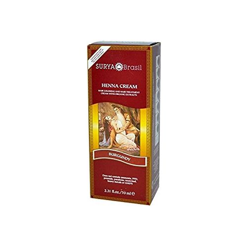 SURYA BRASIL: Hair Color Burgundy, 2.37 fo