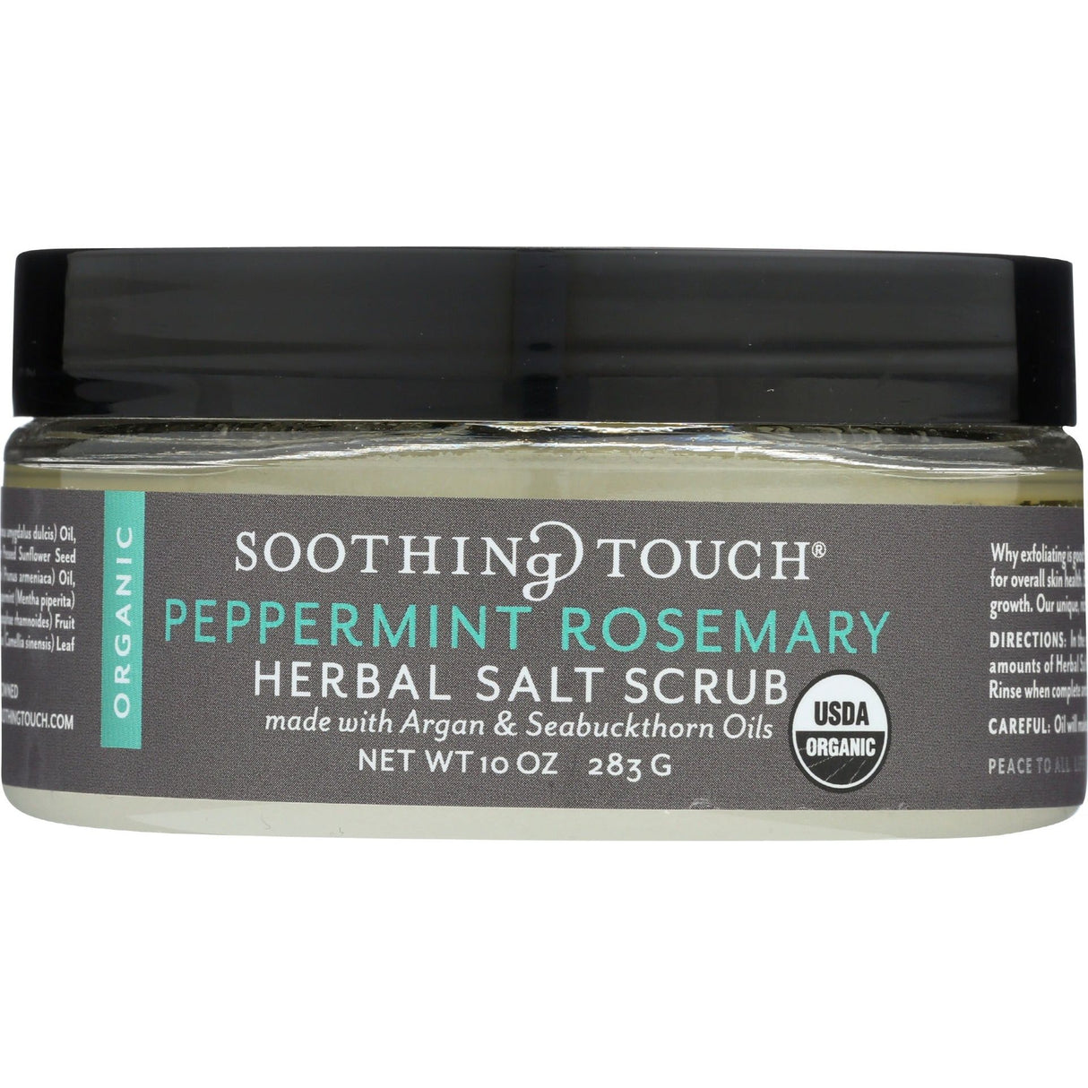 SOOTHING TOUCH: Scrub Peppmnt Rosmary Slt, 10 oz