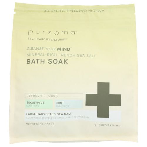PURSOMA: Soak Cleanse Your Mind, 48 OZ