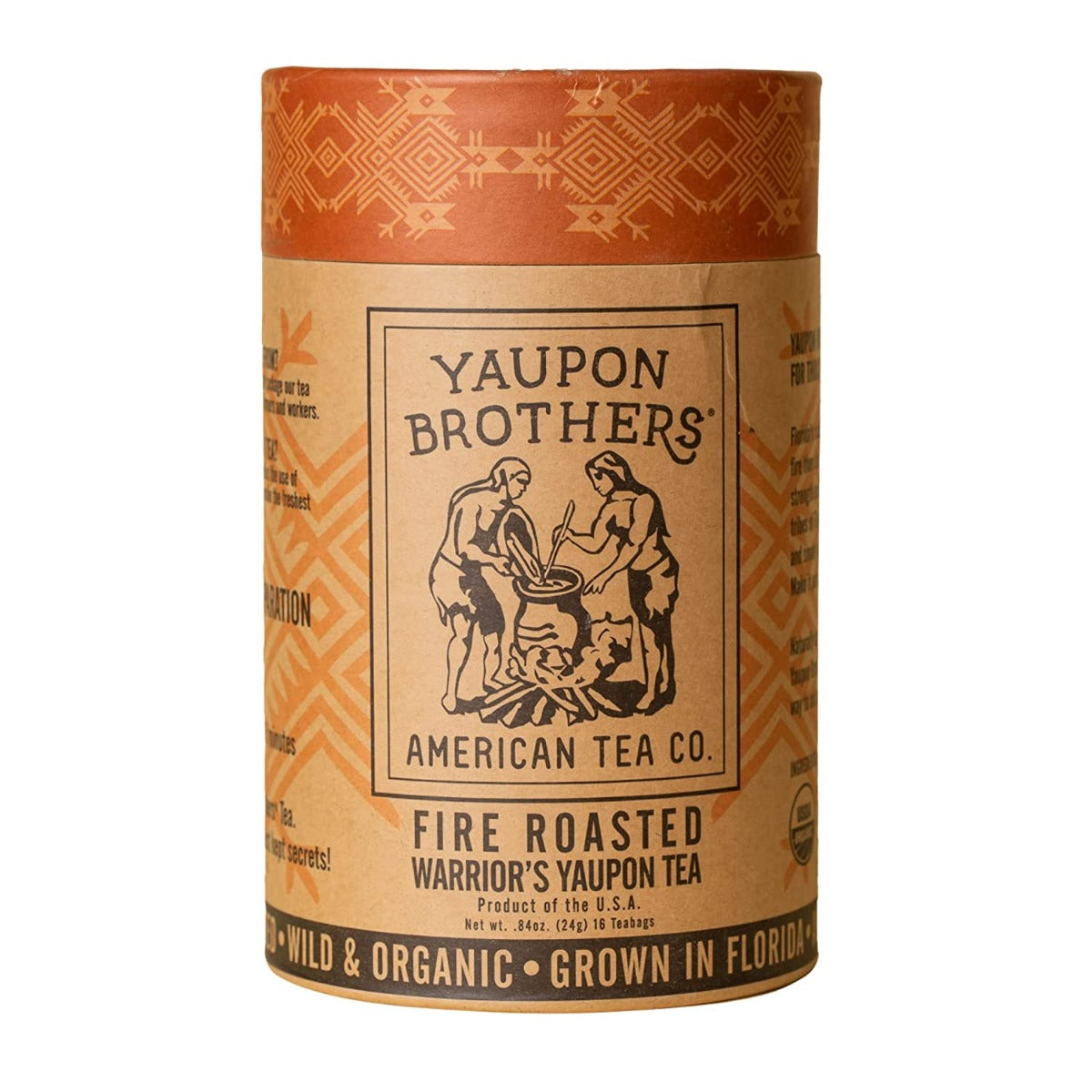 YAUPON BROTHERS AMERICAN TEA: Tea Yaupon Holly Fire Roa, 24 gm
