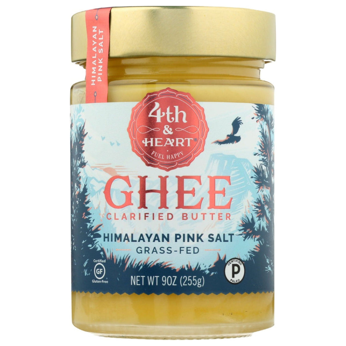4TH & HEART: Butter Himalayan Salt Ghee, 9 oz - Sunshine Co Op. - #tag1#