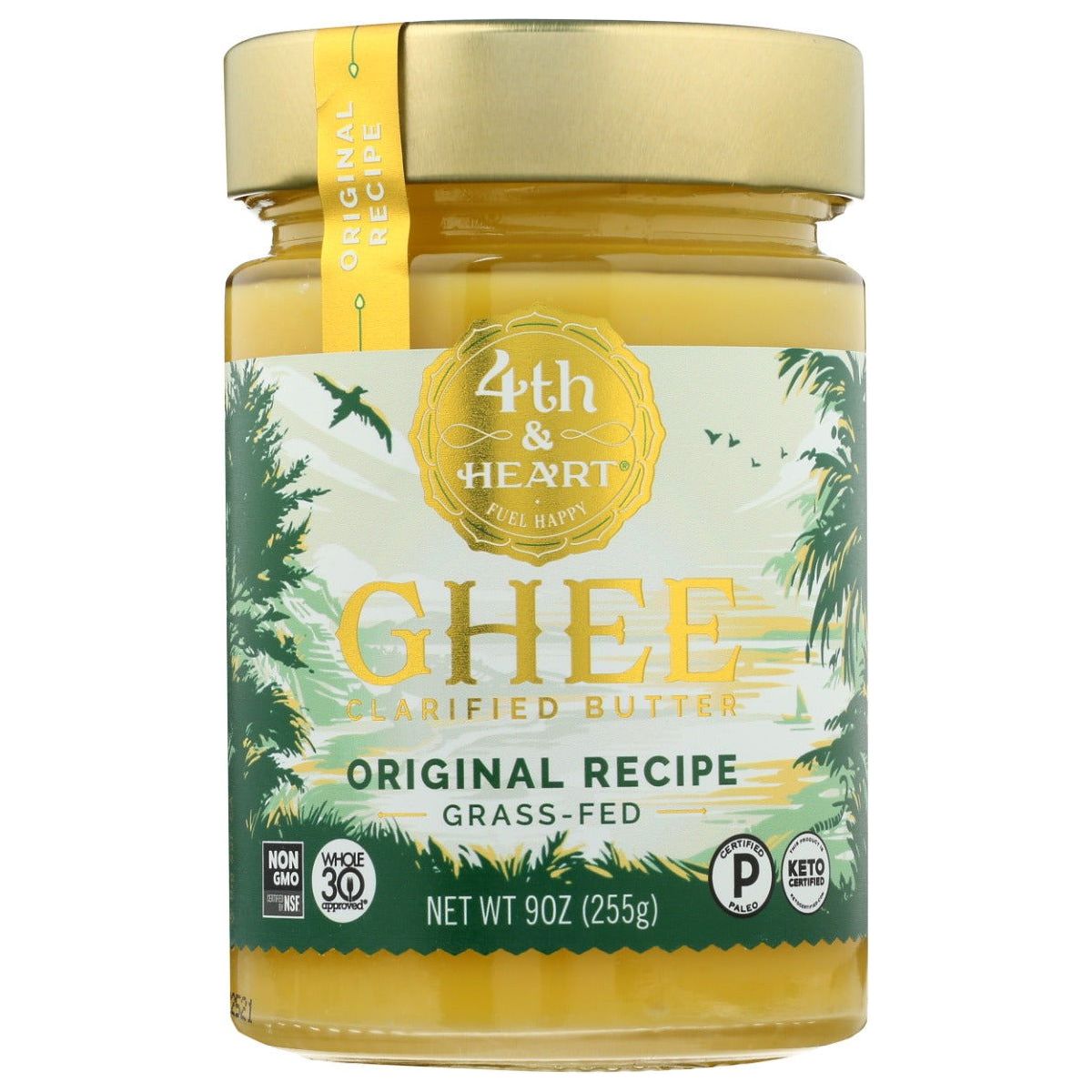 4TH HEART: Original Recipe Ghee, 9 oz - Sunshine Co Op. - #tag1#