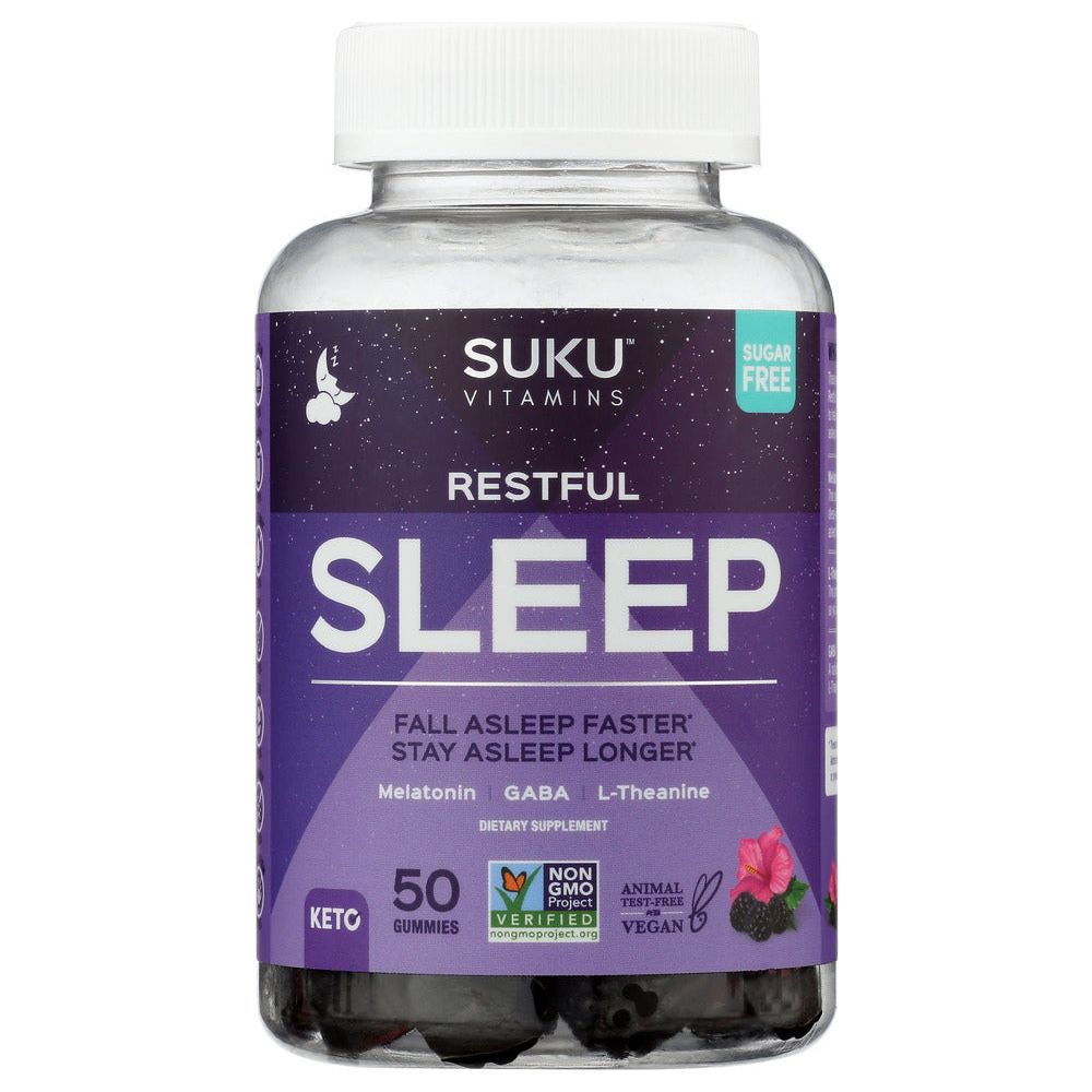 SUKU VITAMINS: Restful Sleep Gummies, 50 pc