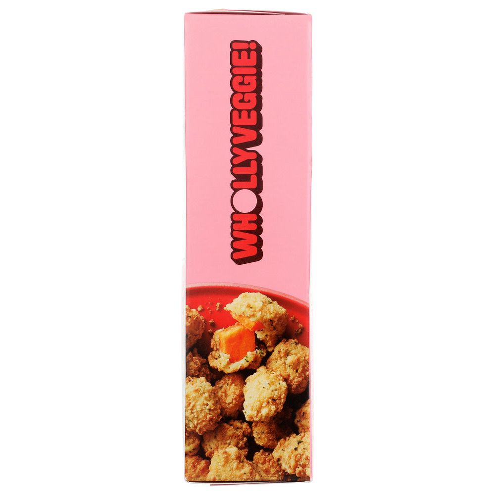 WHOLLY VEGGIE: Popcorn Vegan Sweet Potat, 11.4 oz