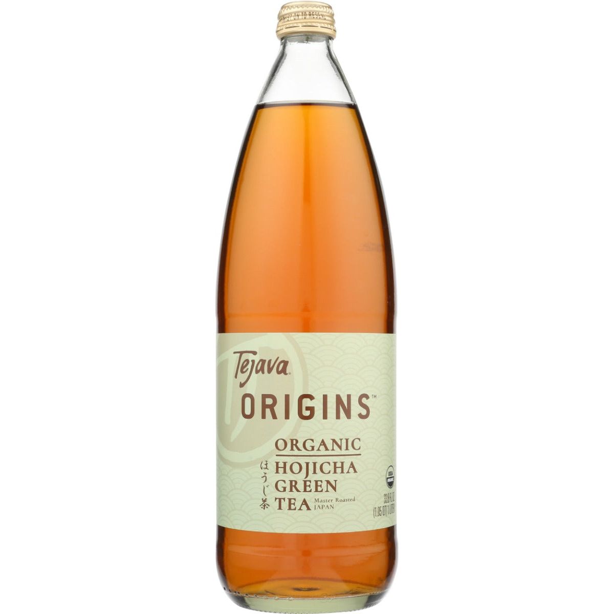 TEJAVA: Organic Hojicha Green Tea, 33.8 fo