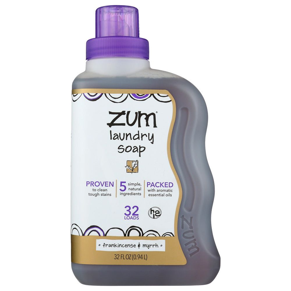 ZUM: Frankincense Myrrh Laundry Soap, 32 fo