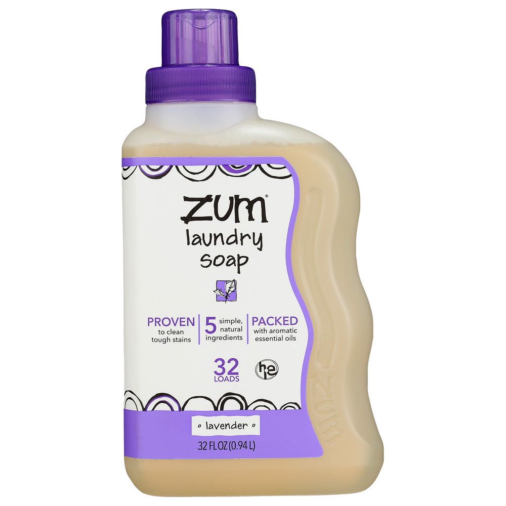 ZUM: Lavender Laundry Soap, 32 fo