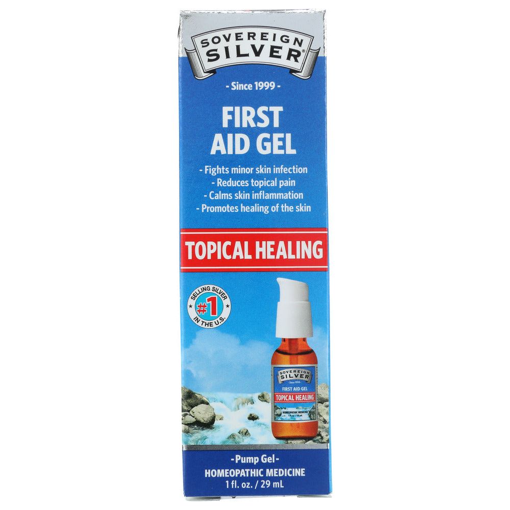 SOVEREIGN SILVER: Silver First Aid Gel, 1 oz
