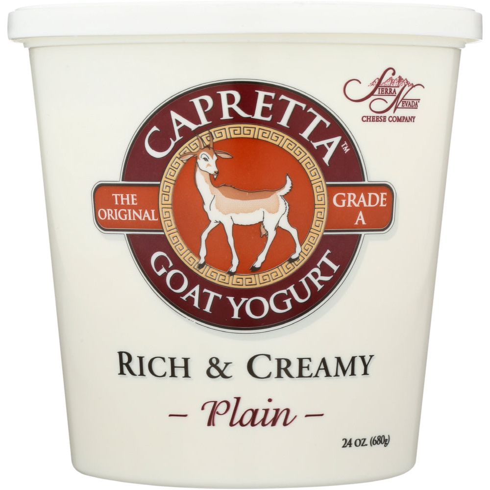 SIERRA NEVADA: Rich & Creamy Capretta Goat Yogurt Plain, 24 oz