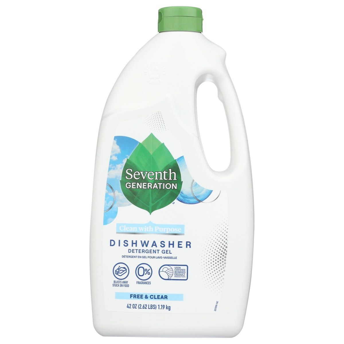 SEVENTH GENERATION: Natural Dishwasher Detergent Gel Free & Clear, 42 oz