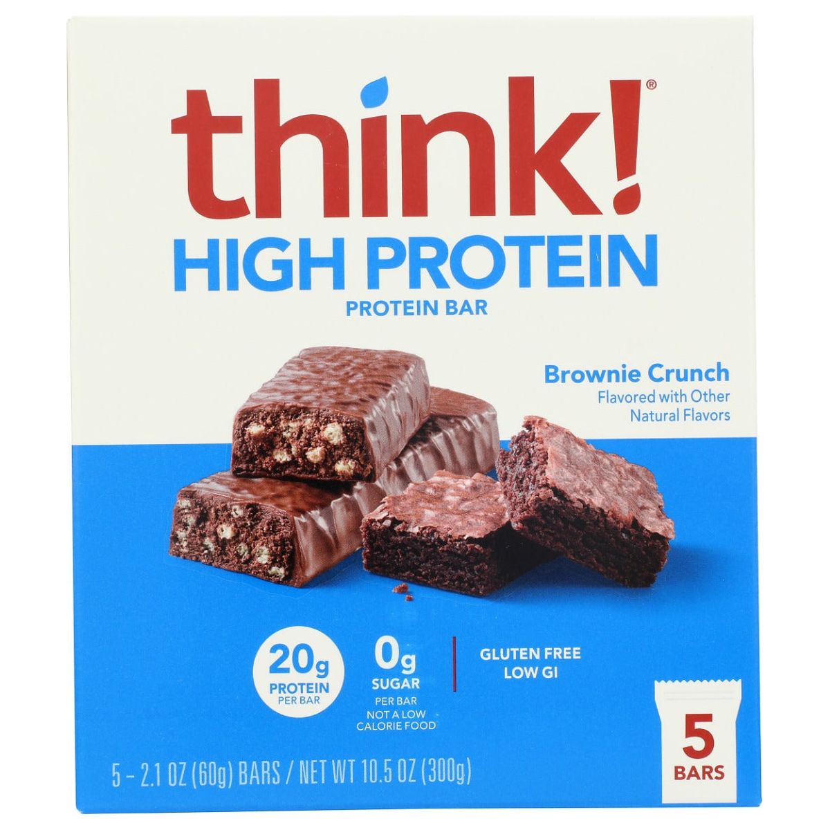 THINK: High Protein Bar Brownie Crunch, 10.5 oz