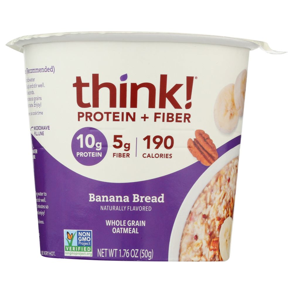 THINK THIN: Oatmeal Banana Bread, 1.76 oz