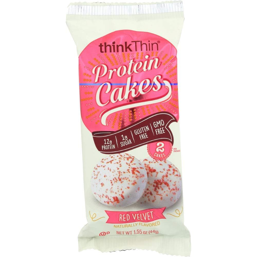 THINK THIN: Red Velvet Cake Protein Bar 2ct, 1.55 oz