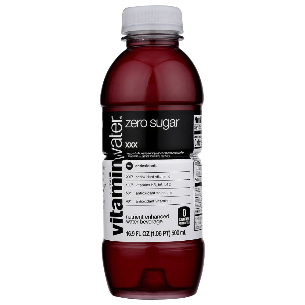 VITAMIN WATER: Zero Sugar Xxx 6 Count, 101.4 fo
