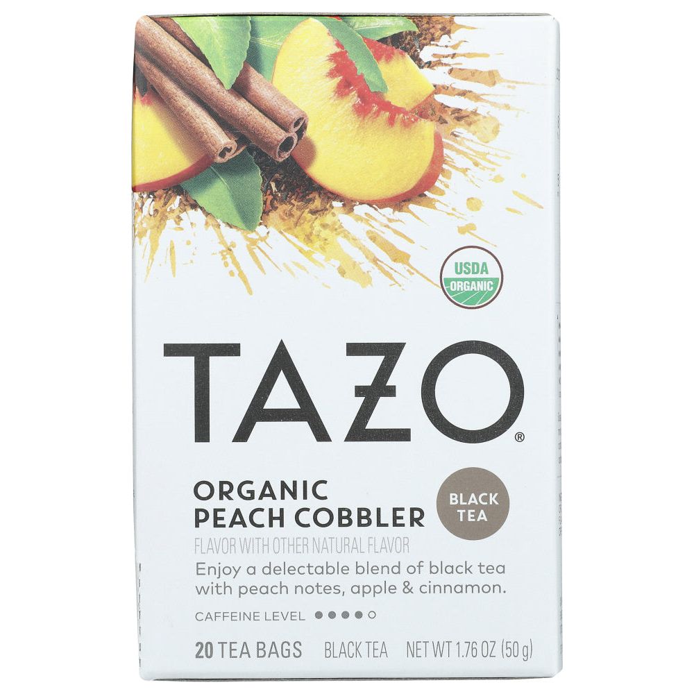 TAZO: Organic Peach Cobbler Tea, 20 ea
