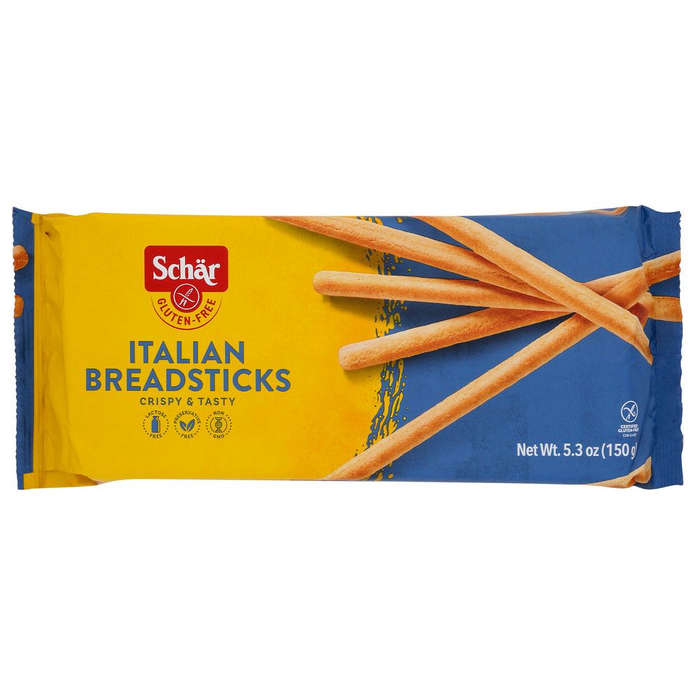 SCHAR: Italian Gluten Free Wheat Free Breadsticks, 5.3 Oz