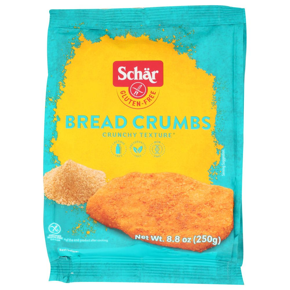 SCHAR: Gluten-Free Wheat-Free Bread Crumbs, 8.8 Oz