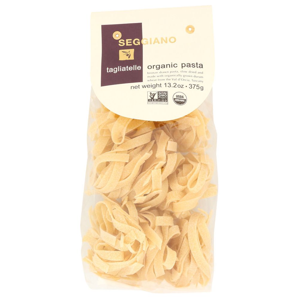 SEGGIANO: Organic Tagliatelle Pasta, 13.25 oz