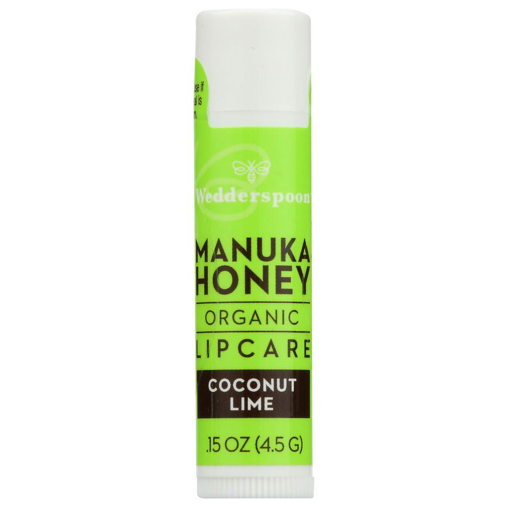 WEDDERSPOON: Lip Balm Manuka Coconut Lime, 0.15 oz