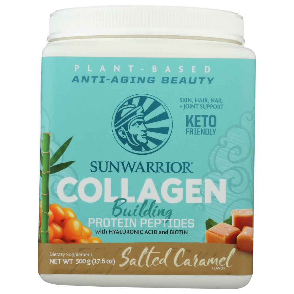 SUNWARRIOR: Collagen Building Salted Caramel, 500 gm