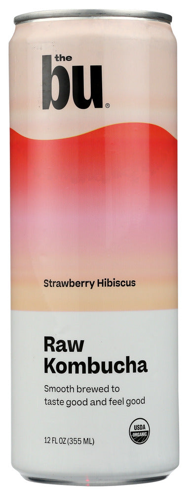 THE BU: Kombucha Strawberry, 12 oz