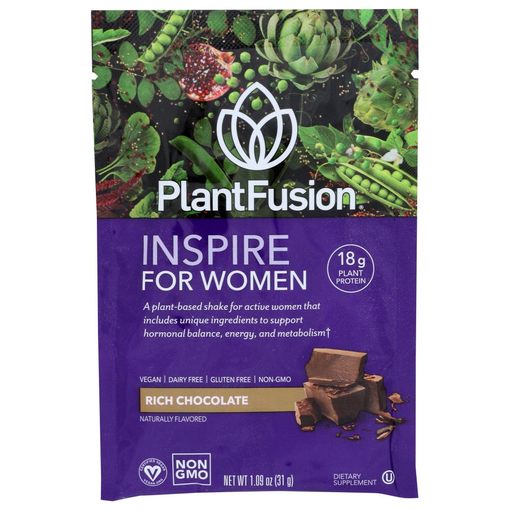 PLANTFUSION: Inspire For Women Rich Chocolate Packet, 1.09 oz