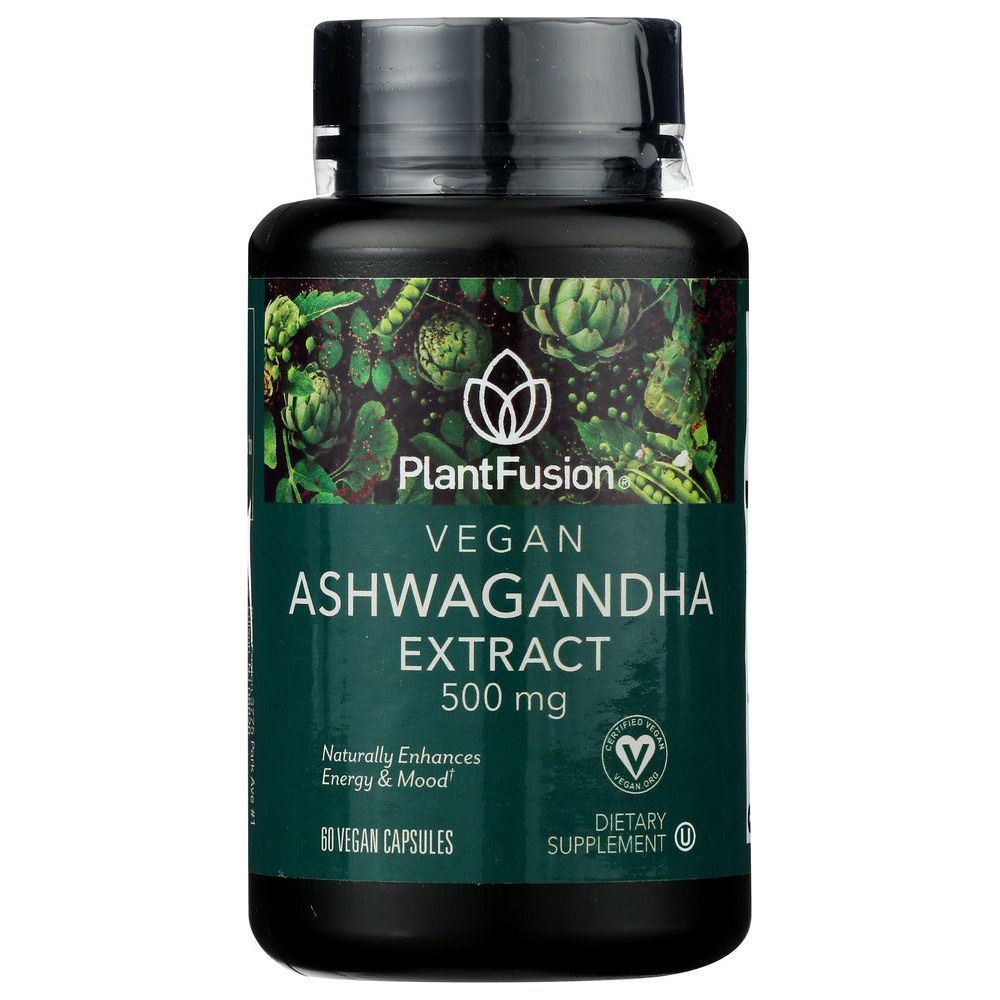 PLANTFUSION: Ashwagandha 500mg, 60 vc
