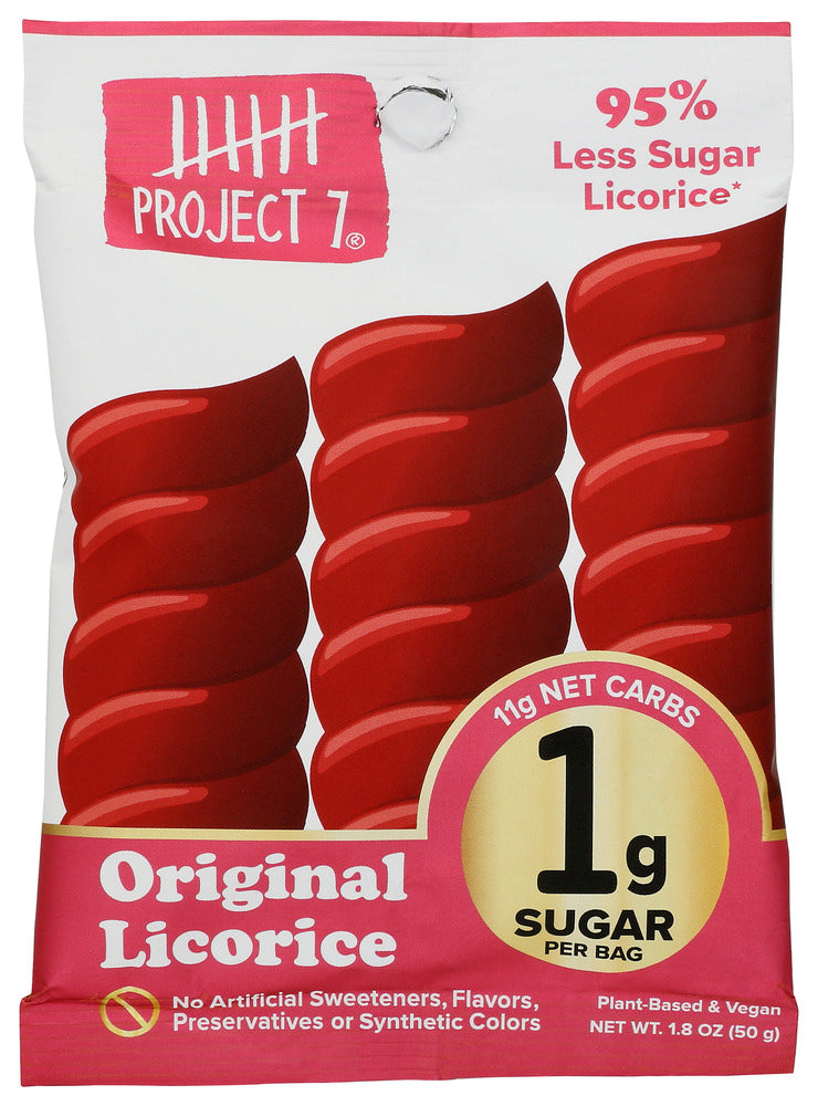 PROJECT 7: Licorice Low Sugar, 1.8 oz