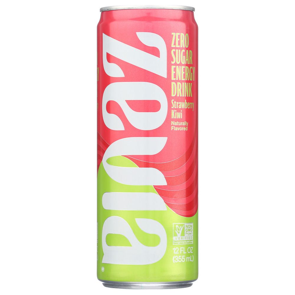 ZEVIA: Strawberry Kiwi Energy, 12 fo