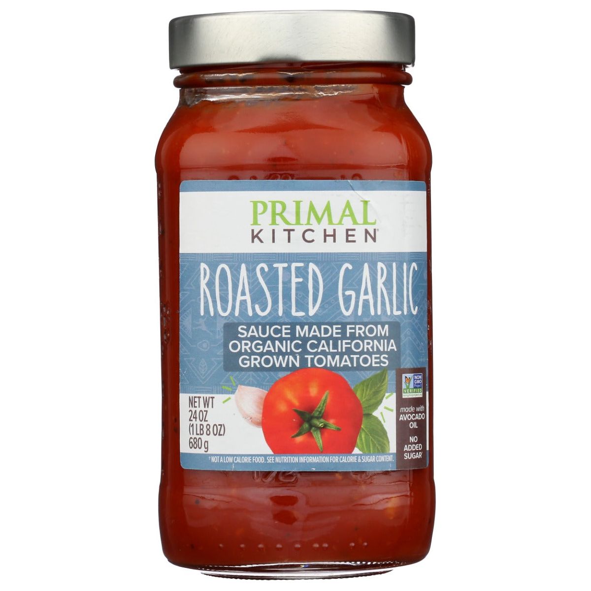 PRIMAL KITCHEN: Roasted Garlic Marinara Sauce, 24 oz