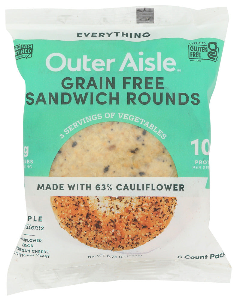 OUTER AISLE GOURMET: Sandwich Caulflwr Everyth, 6.75 oz