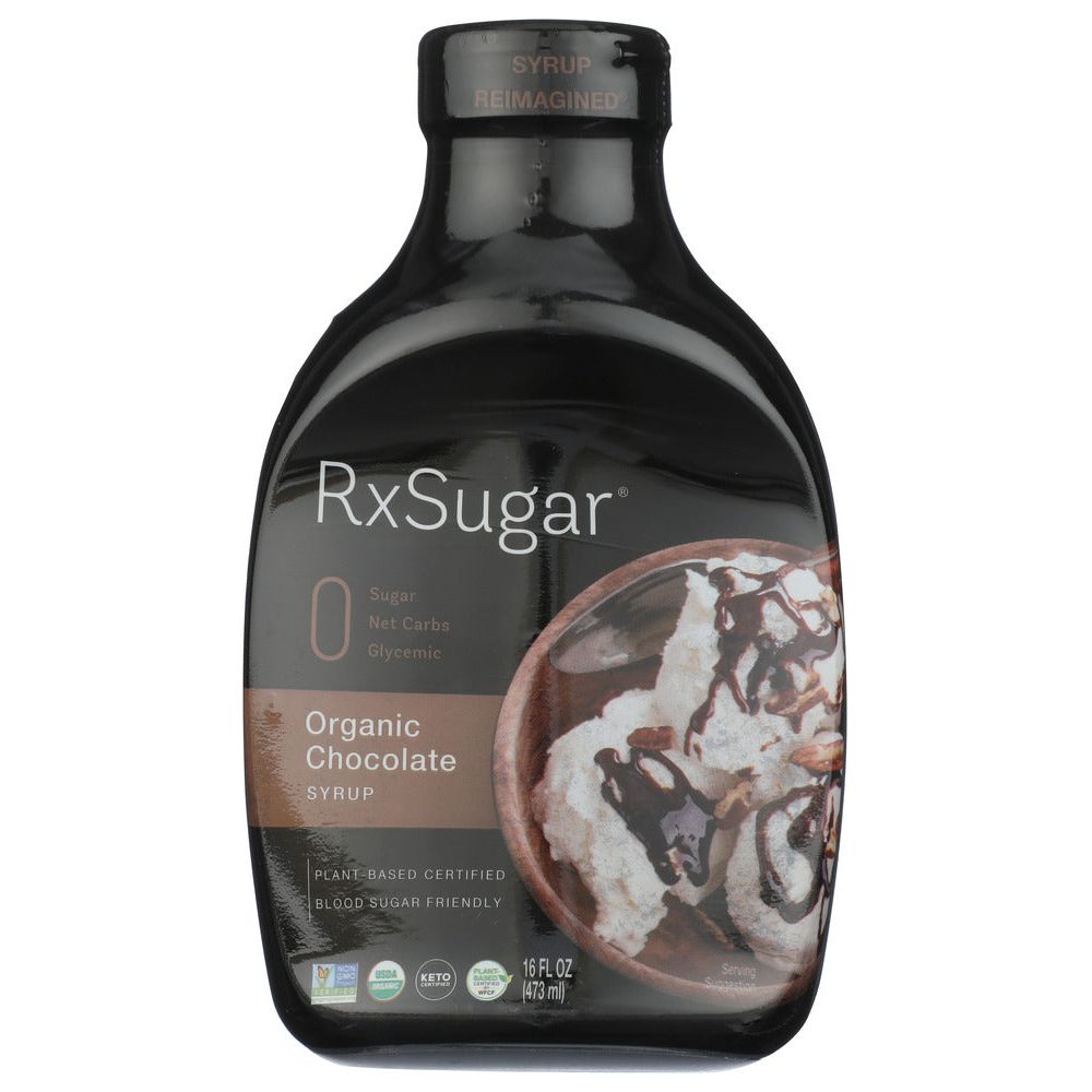 RXSUGAR: Chocolate Syrup, 16 fo