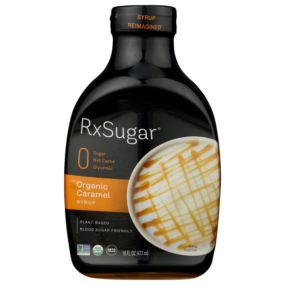 RXSUGAR: Organic Caramel Syrup, 16 fo