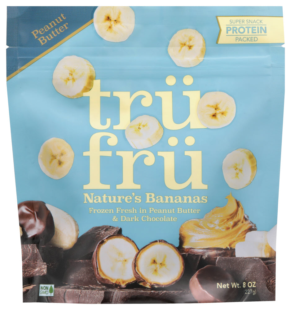 TRU FRU: Banana In Peanut Butter And Dark Chocolate, 8 oz