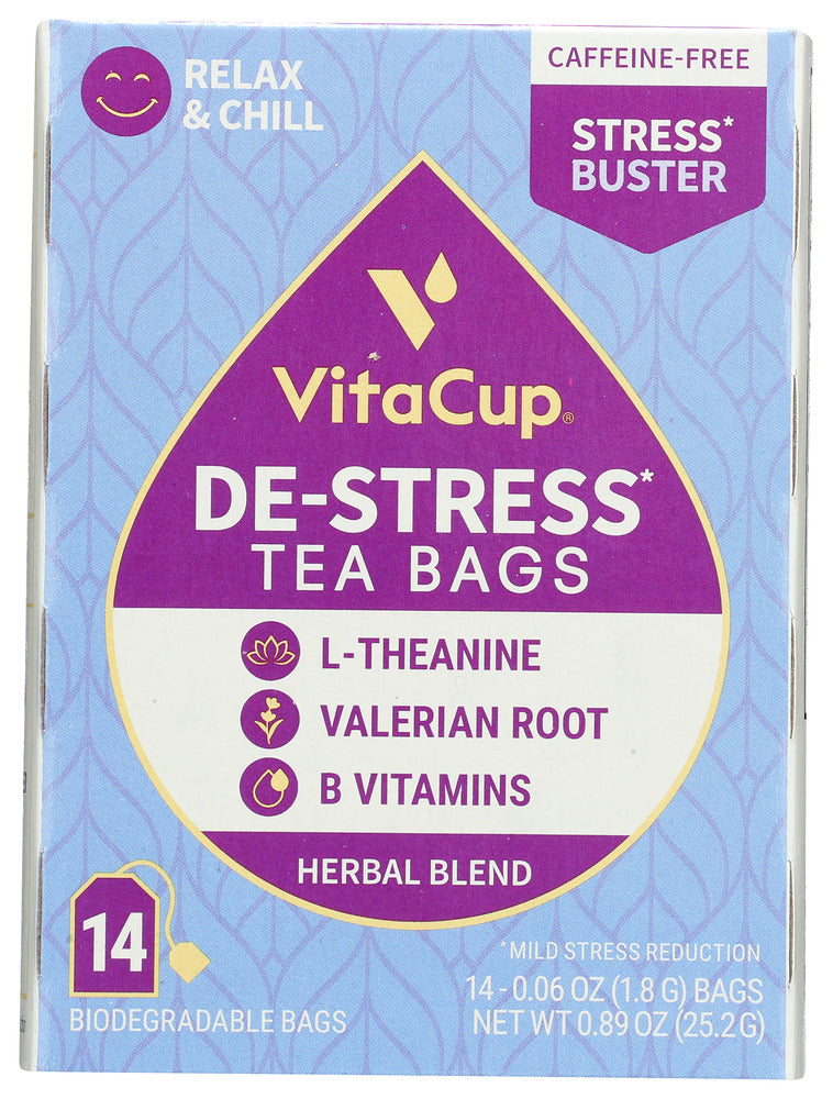 VITACUP: Tea Bag Destress, 14 bg